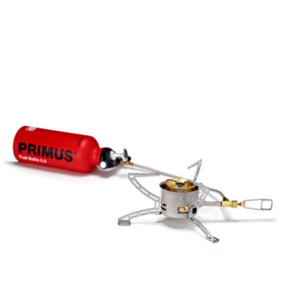 Primus OmniFuel II med bränsleflaska och fodral