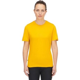 Rab Crimp Logo Tee Womens Sahara - 14