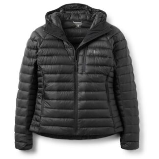 Rab Microlight Alpine Hoody W Black - S