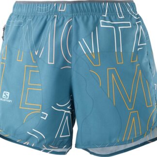Salomon Agile Short W Dam Blå XL | Löparshorts