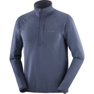 Salomon Men's Essential Lightwarm Half Zip mellanlagers fleecejacka