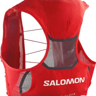 Salomon S/LAB Pulsar 3 Vest U Röd XS | Vätskeryggsäck