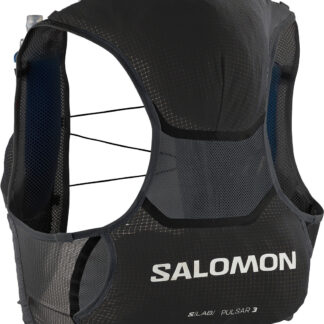 Salomon S/LAB Pulsar 3 Vest U Svart S | Vätskeryggsäck