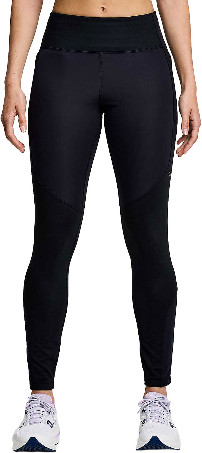 Saucony Hurricane Wind Tight W Dam Svart S | Löpartights
