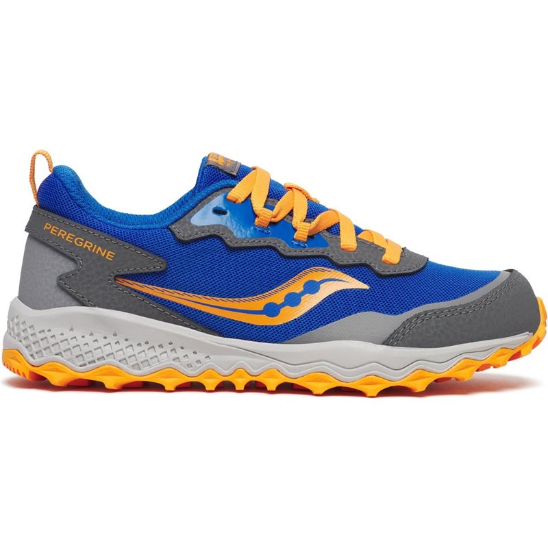 Saucony Peregrine JR Shield Blue/Orange - 38