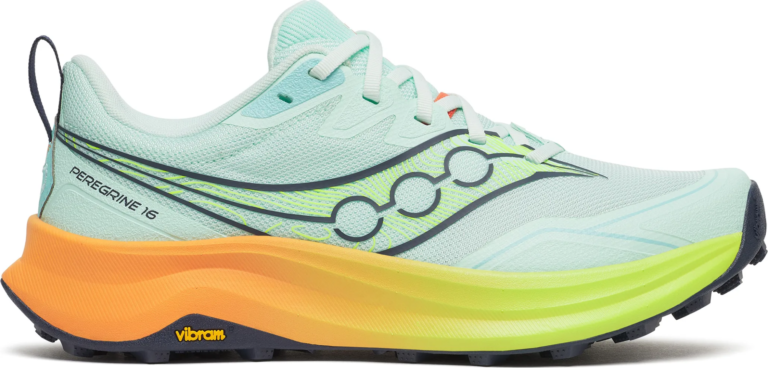Saucony Peregrine 16 W Aqua/Citron