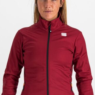 Sportful Squadra Jacket W Dam Röd S | Längdskidjacka