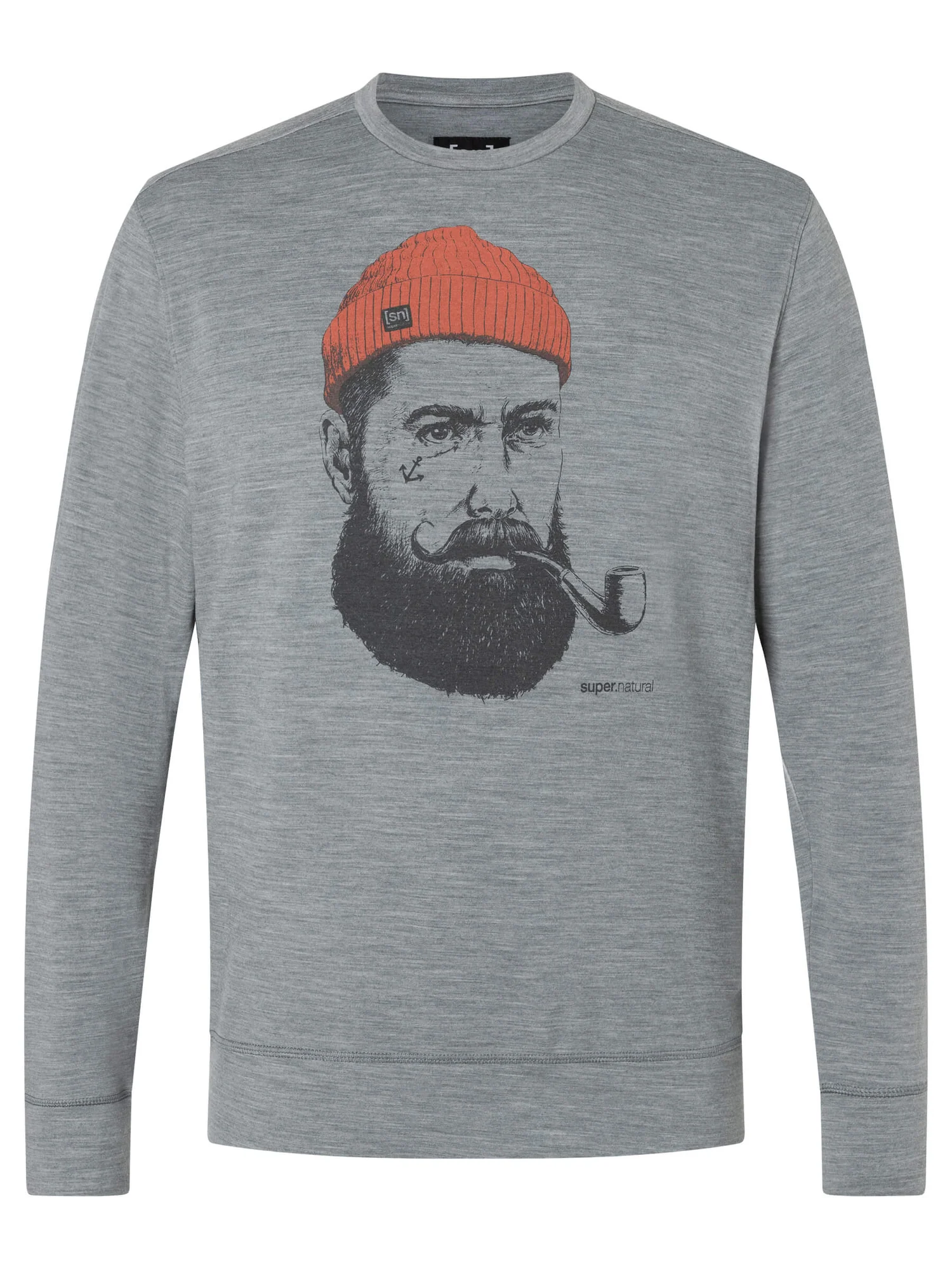 Supernatural Men's Sailor Crew herröverdel i merinoull
