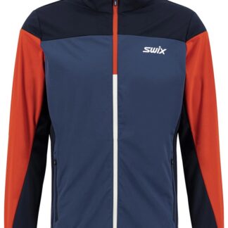 Swix Cross Jacket M Herr Blå S | Längdskidjacka