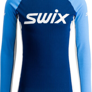 Swix RaceX Classic Long Sleeve M Herr Blå XXL | Underställ Tröja