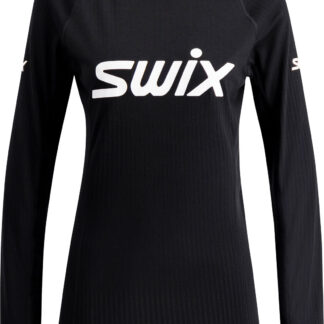 Swix RaceX Classic Long Sleeve W Dam Svart L | Underställ Tröja