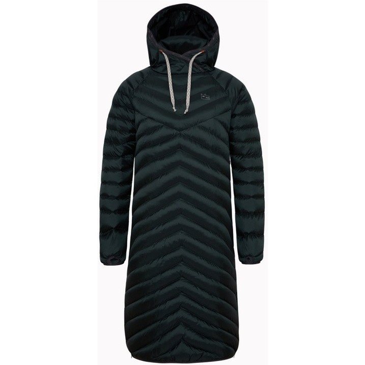 Varg U Sarek Long Down Hood Anorak Dark Emerald Green