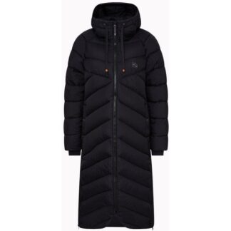 Varg W Kalix Winter Parka Carbon Black - S