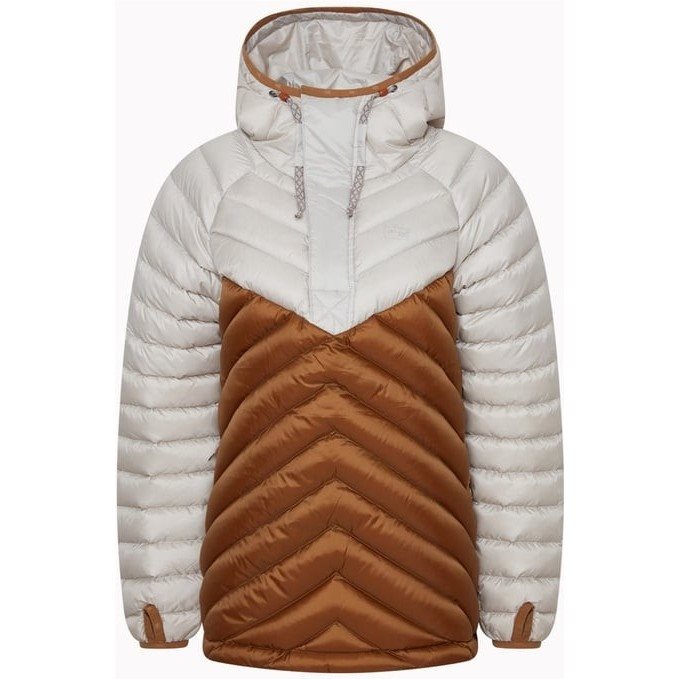 Varg W Övik Down Anorak Gold And Snow