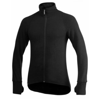 Woolpower Full Zip Jacket 600 Black - XXS