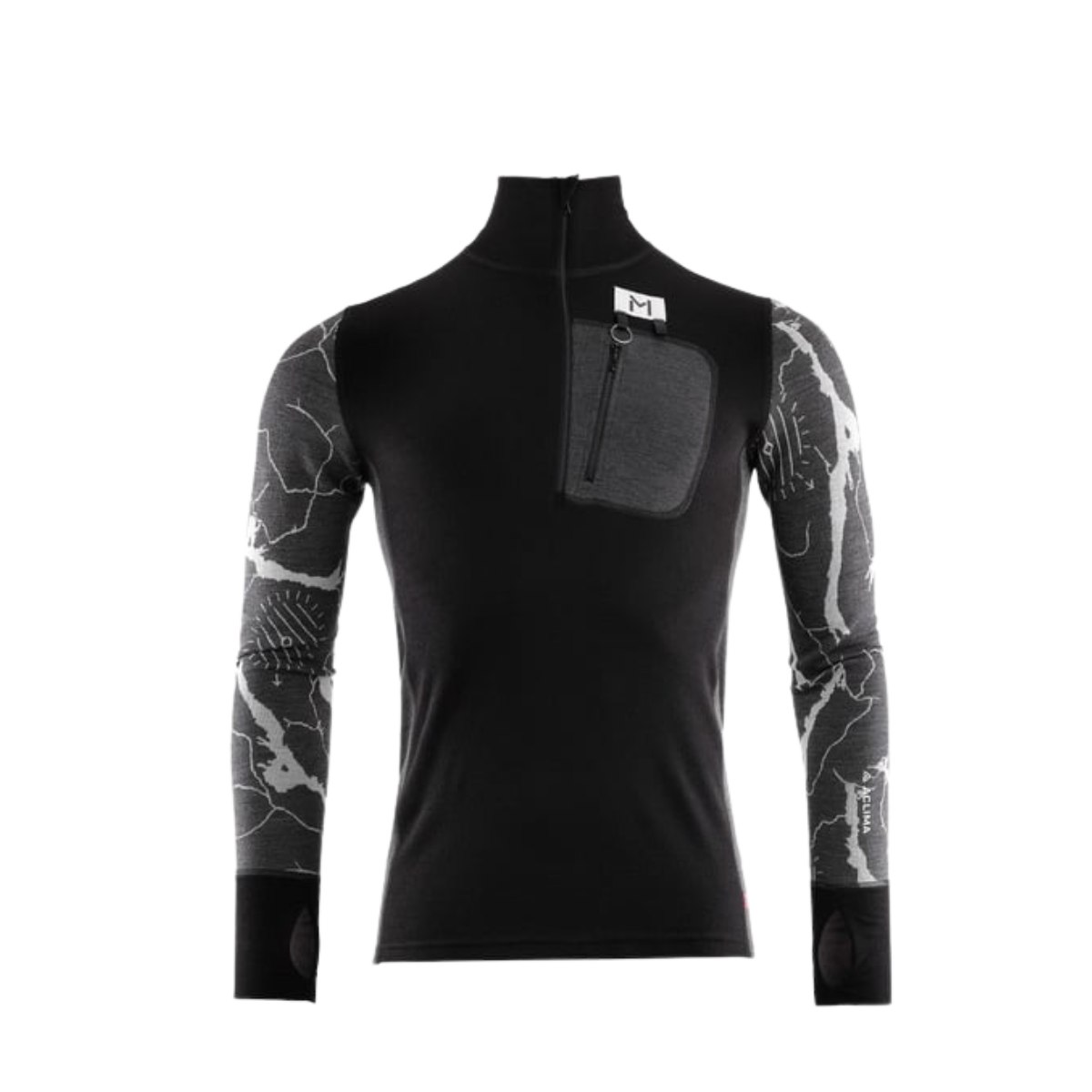Aclima Femunden Polo M Jet Black/Marengo | Rue Des Mille