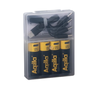 Aqiila AA Rechargeable Li-ion 2000 mAh 4pack | Rue Des Mille