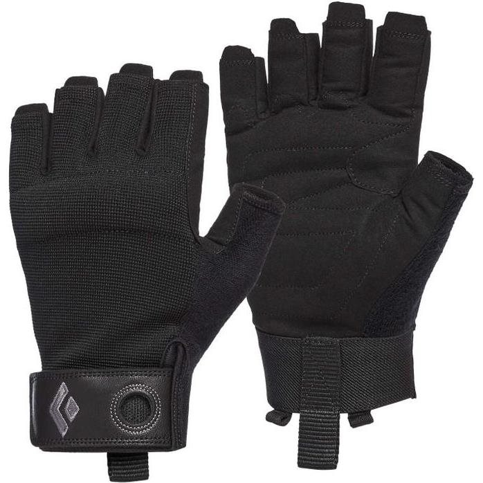 Black Diamond Crag Half-Finger Gloves Men Black