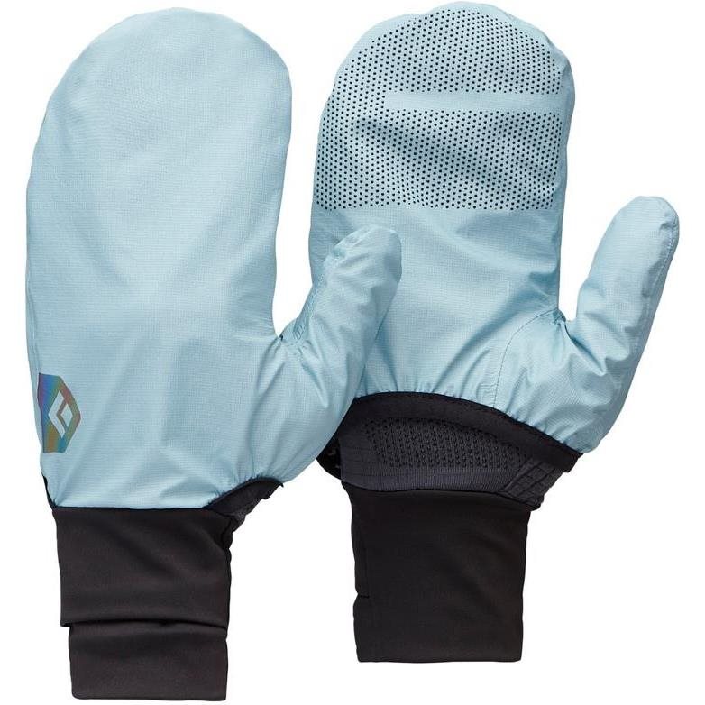 Black Diamond Gridtech Storm Hood Gloves Carbon/Glacier - XS