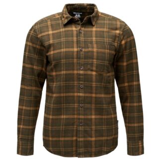 Black Diamond M Project Flannel Dark Moss-Rye - S