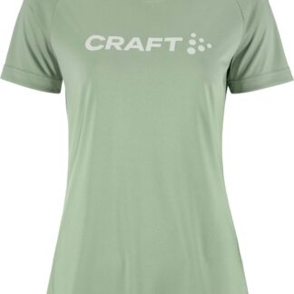 Craft CORE Essence Logo Tee W Dam Ljusgrön M | T-shirt