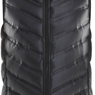 Craft Light Down Vest M Dam Svart M | Väst