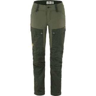 Fjällräven Keb Byxa W´s Regular Deep forest/ Laurel Green | Rue Des Mille