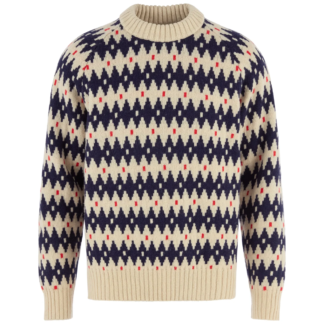Fjällräven Men's Övik Jacquard Knit ulltröja