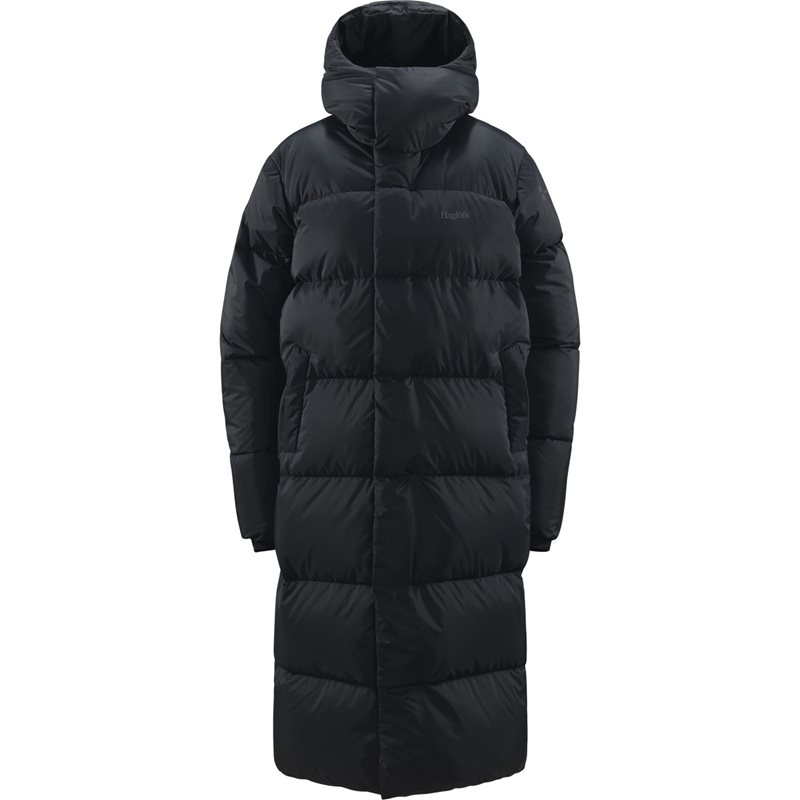 Haglöfs Long Down II Parka Women True Black - XS