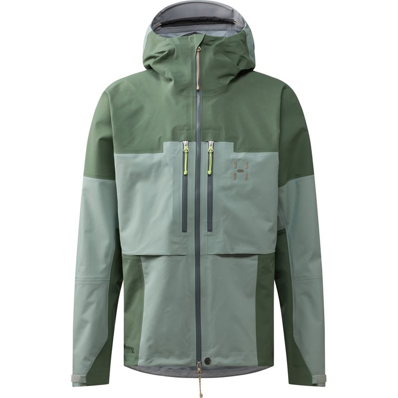 Haglöfs Spitz GTX Pro II Jacket Men Dew Green/Chlorophyll Green - S