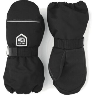 Hestra Kids' Wool Terry - Mitt Black - 1