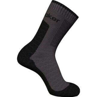 Icebreaker Women Merino Hike+ Medium Crew Obsidian/Black - S