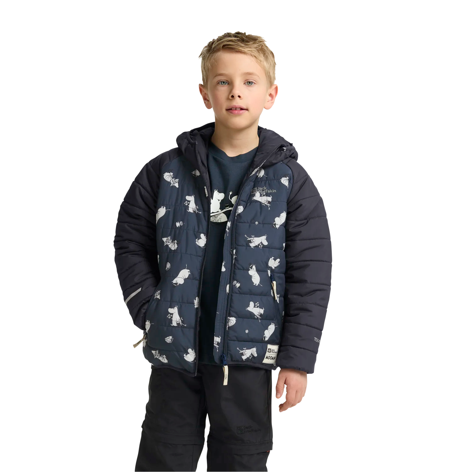 Jack Wolfskin Moomin Ins Jacket Kids barnens vinter