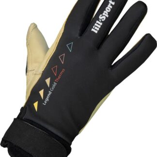Lillsport Legend Thermo Guld Svart 6 | Längdskidhandskar