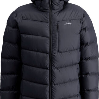 Lundhags Fulu Down Hooded Jacket M Herr Svart L | Vandringsjacka