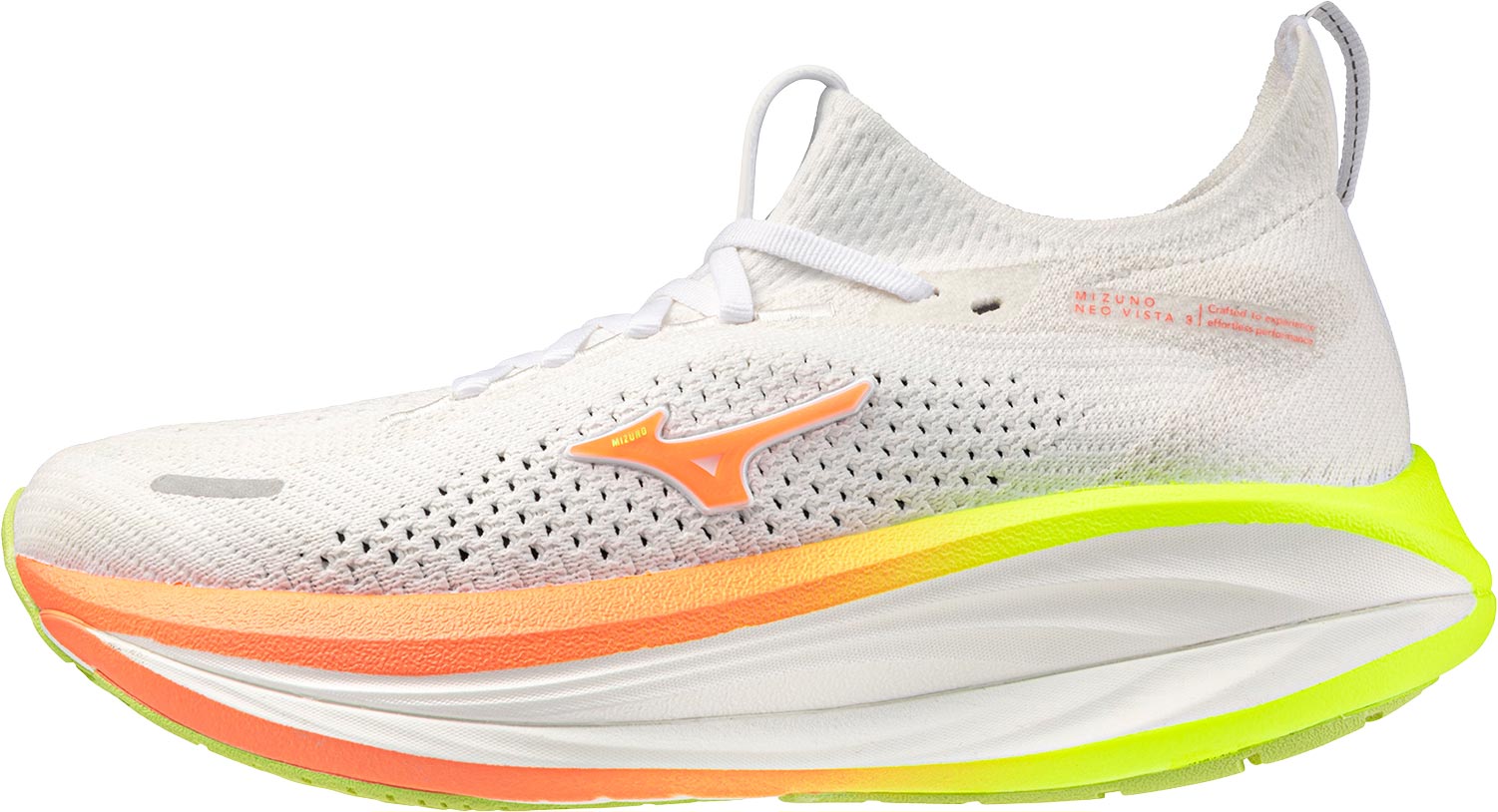 Mizuno Neo Vista 3 W Dam Vit/Röd UK 5 | Löparskor