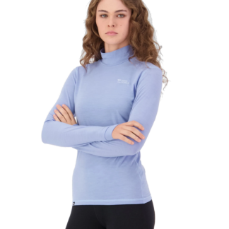 Mons Royale Women's Cascade Mock Neck Long Sleeve underställströja för dam