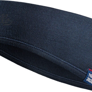 Odlo Merino Warm 80th-Anniversary Headband MIDNIGHTBlå ONE SIZE | Pannband