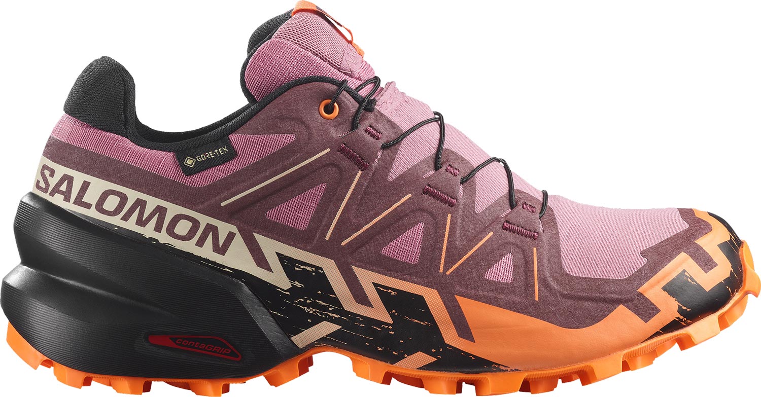 Salomon Speedcross 6 GTX W Dam Rosa UK 5 | Trailskor