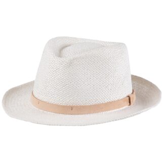 Salon Straw Hat Fedora stråhatt