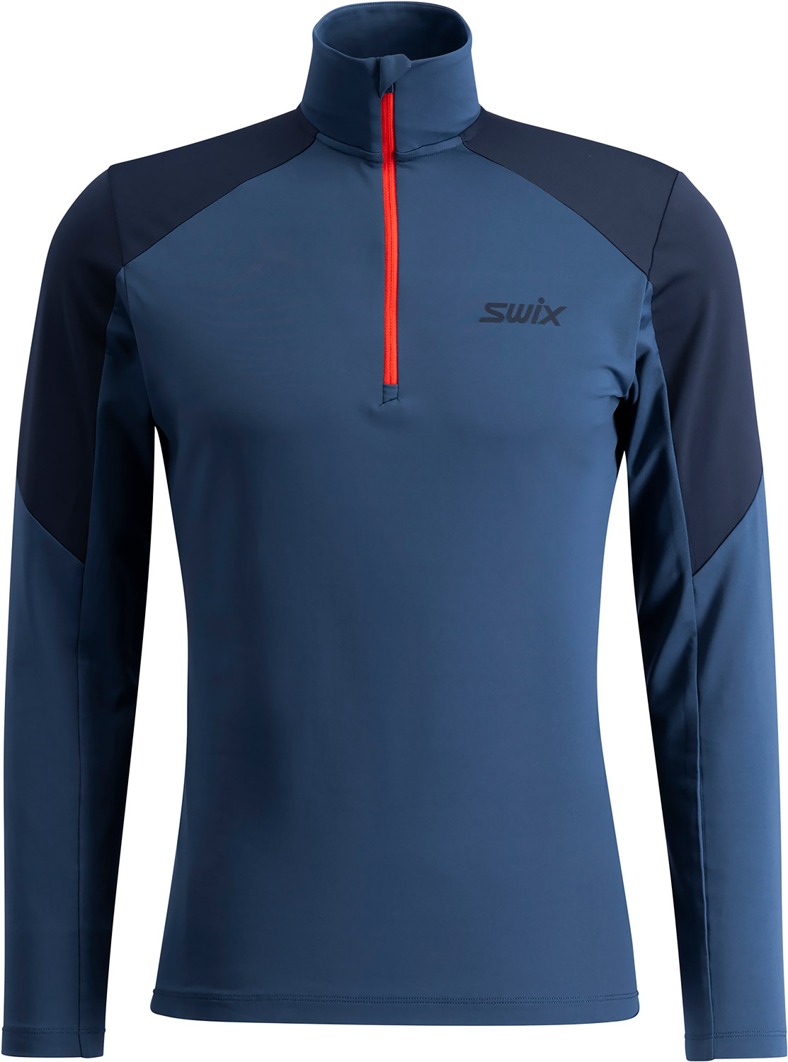 Swix Infinity Light Half Zip M Herr Blå L | Mellanlager Tröja