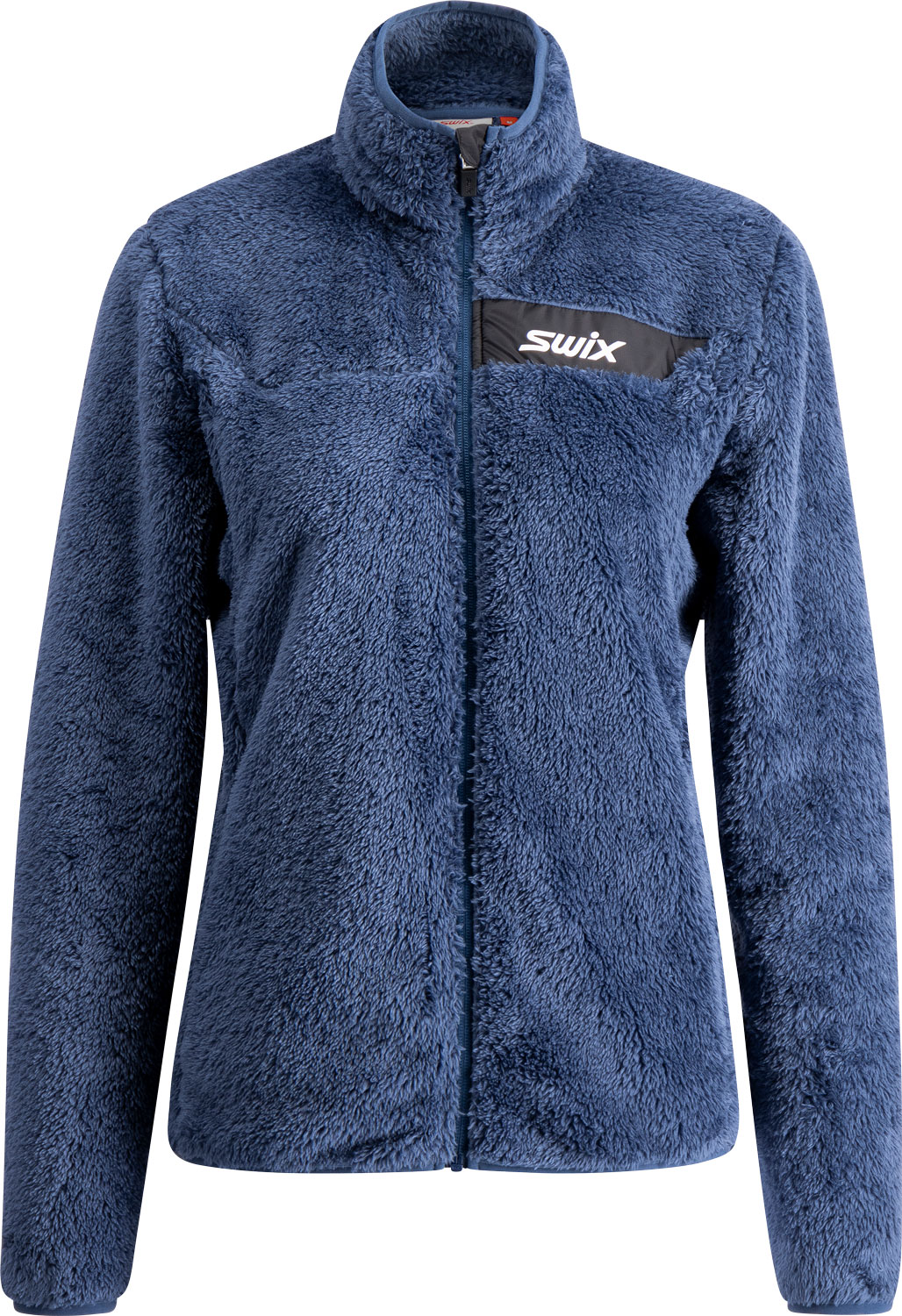 Swix Infinity Pile Midlayer Full Zip W Dam Blå M | Mellanlager Tröja