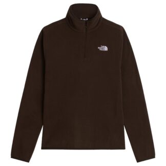 The North Face M Glacier Fleece 1/4 Zip Jacket Dark Chestnut - S
