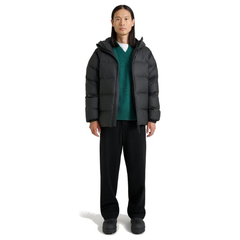Tretorn Bay Puffer Rain Jacket Black
